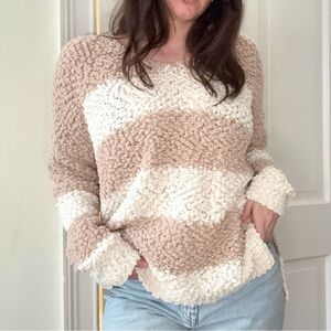 Favlux Popcorn Stripe Sweater